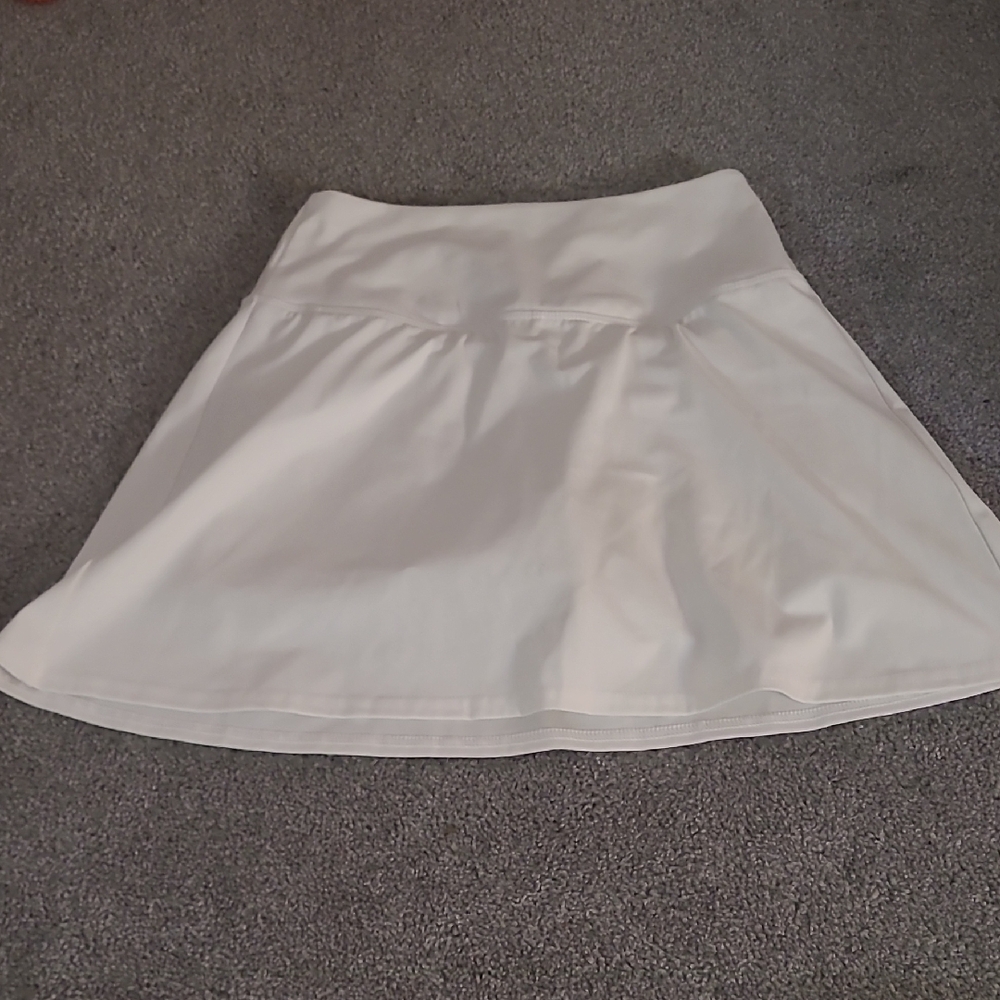 Elegant White Women's Skirt